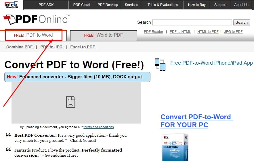 cara merubah PDF ke Word