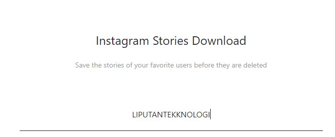 Cara download Story Instagram Secara Online