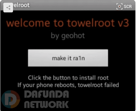 Cara root menggunakan aplikasi Towelroot